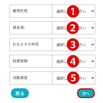 財務状況に関するアンケート